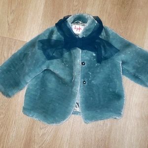 Girls' Il Gufo fur jacket